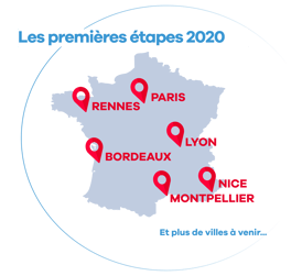 Carte France dates S1 2020